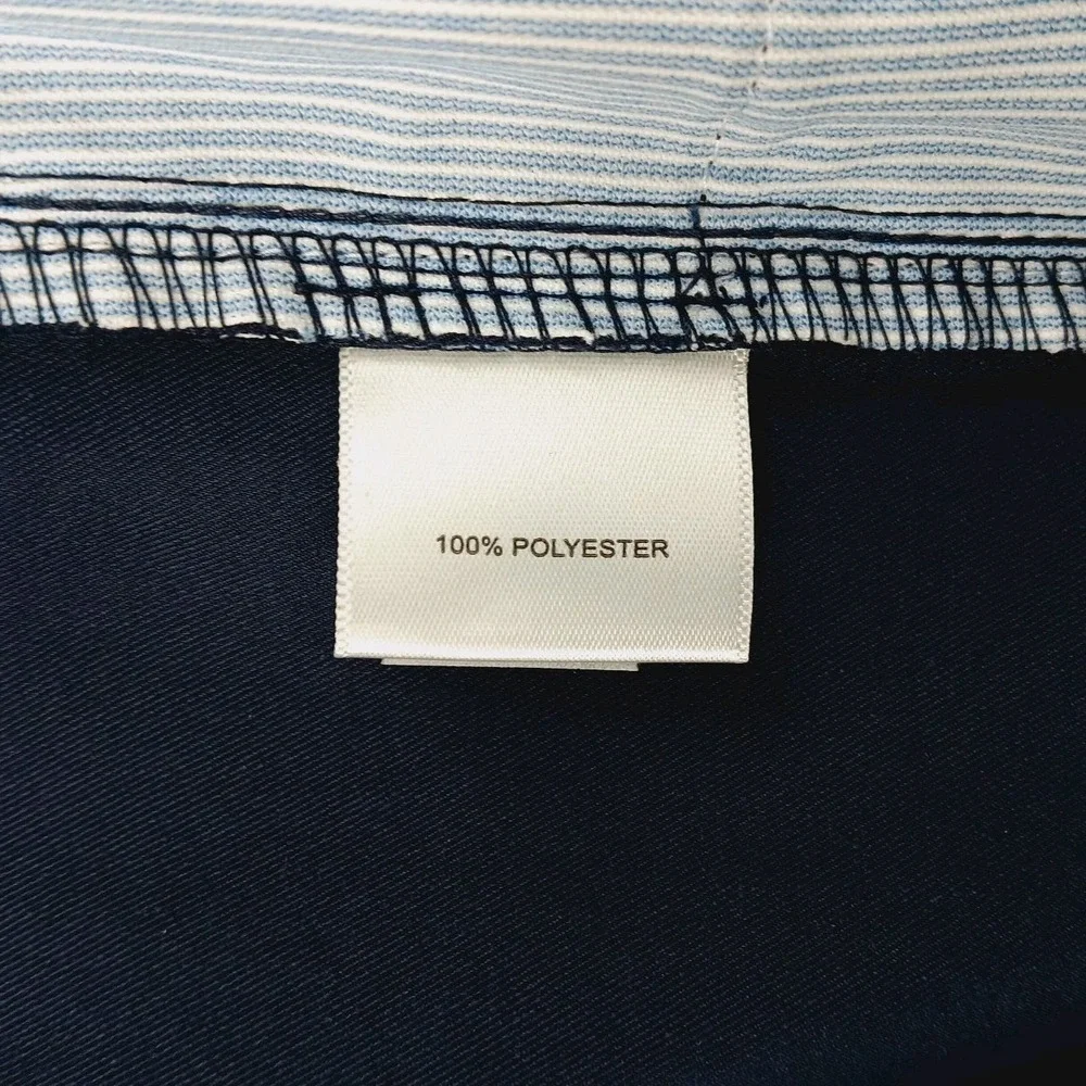 Peter Millar Performance 5-Pocket Pants Mens 48x28 Blue Poly Regular Golf EB66
